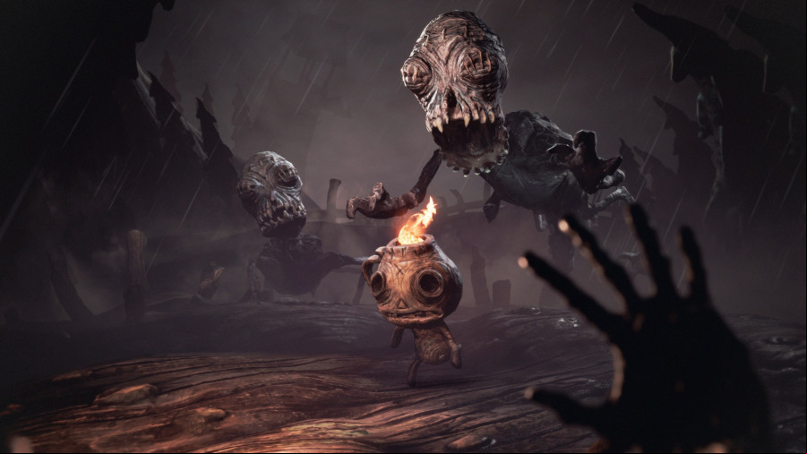 Twisted claymation horror game The Midnight Walk finally gets release date: A screenshot from The Midnight Walk