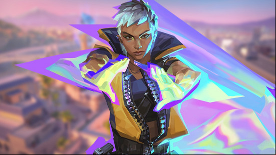 Valorant tier list: the colorful, pearlescent Waylay with her short silvery hair