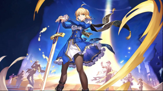 Saber, one of the Honkai Star Rail characters.