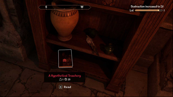 A skill book on a shelf in Oblivion Remastered.