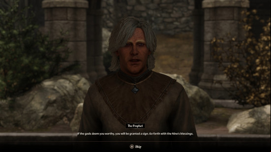 The Prophet in Oblivion Remastered