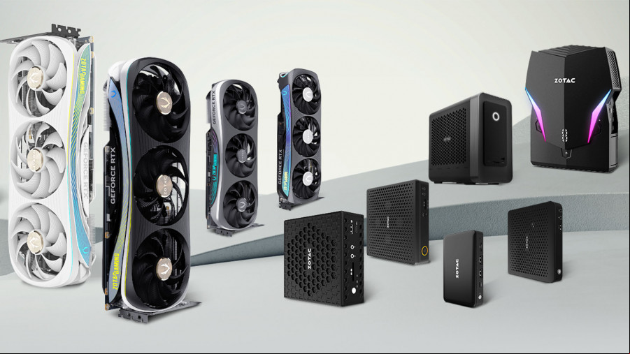 Zotac graphics cards and mini gaming PCs