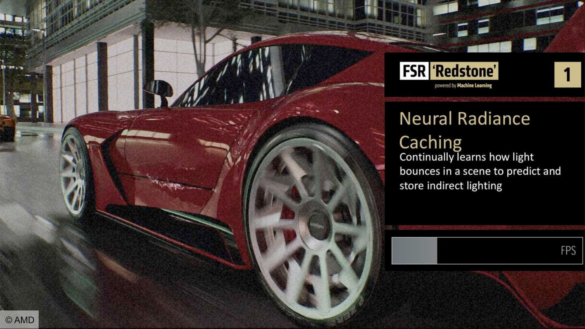 AMD FSR Redstone demonstration