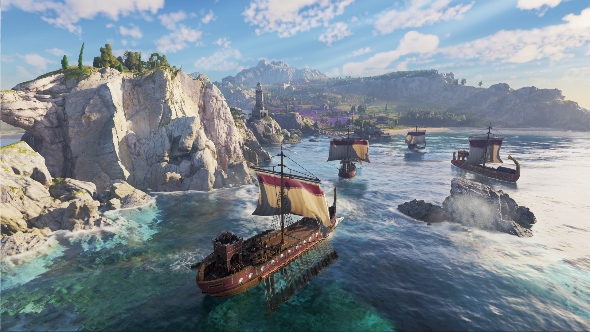 Anno 117 Steam city-building game: A ship in Ubisoft strategy game Anno