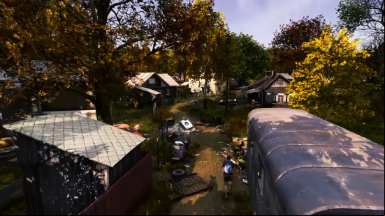 Best DayZ servers: an overgrown outcropping of houses