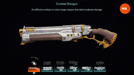 Doom The Dark Ages upgrades: the Combat Shotgun.