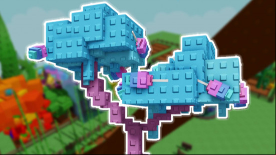A Candy Blossom tree in Grow a Garden.