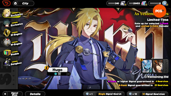 ZZZ banners: The current banner for Hugo Vlad.