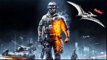 There is a live, flying pterodactyl flapping about in Battlefield 3: Endgame