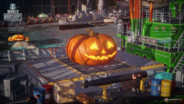 We're giving away 1000 Halloween loot boxes for World of Warships - grab yours now!