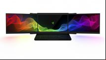 Build your own triple-screen Razer Project Valerie gaming laptop clone with just a few door hinges and cables