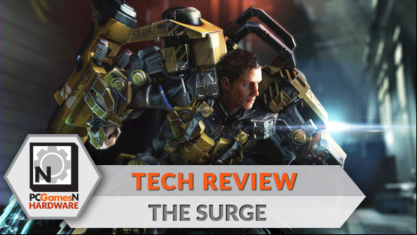 The Surge PC graphics, performance and 4K analysis - the PCGamesN tech review