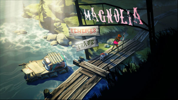 The Flame in the Flood illustrates the perils of survival at sea