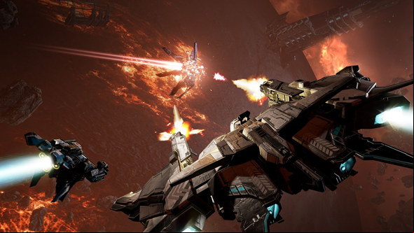 Eve: Valkyrie - Warzone trailer breaks down all the ships in its nimble assault class