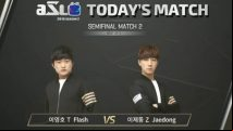 Brood War gets its most legendary match-up one more time - Flash vs. Jaedong live right now