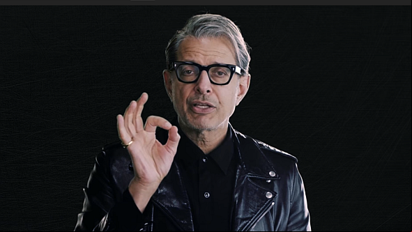 Jeff Goldblum is in Jurassic World Evolution