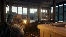 Today's Battlegrounds patch has arrived after all - on a motorbike with a sniper rifle
