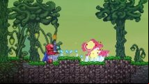 Starbound combat update adds weapons, effects, vehicles and monsters, bound to be a star