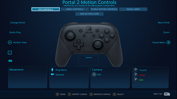 Steam gets Nintendo Switch Pro controller , including gyro features