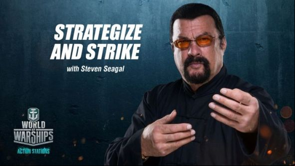 Steven Seagal is in World of Warships