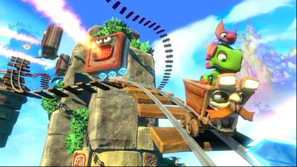 Yooka-Laylee has a local co-op campaign and an in-game multiplayer arcade